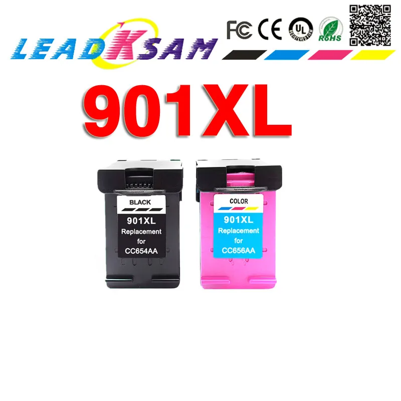 Совместимый картридж с чернилами Замена для hp 901 901xl 4500 J4580 J4550 J4540 J4680 J4524 J4535 J4585