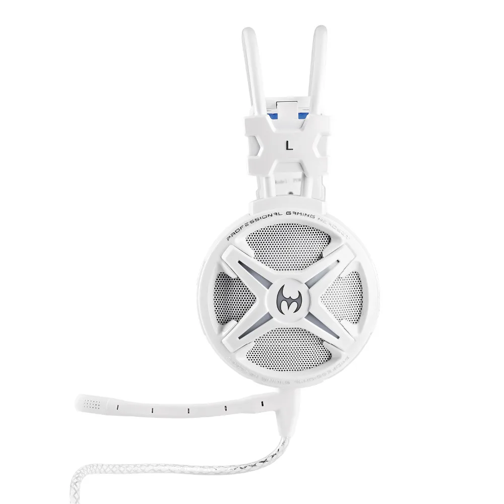 Mixcder Мощность 7.1 Digital Surround Sound Gaming headphoneswith Вибрации Умный LED Light and Free Drive для Mac/PC |