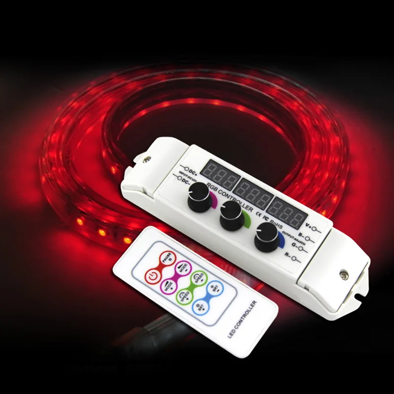 Беспроводной пульт дистанционного управления Cv Rgb Led радиочастотная ручка