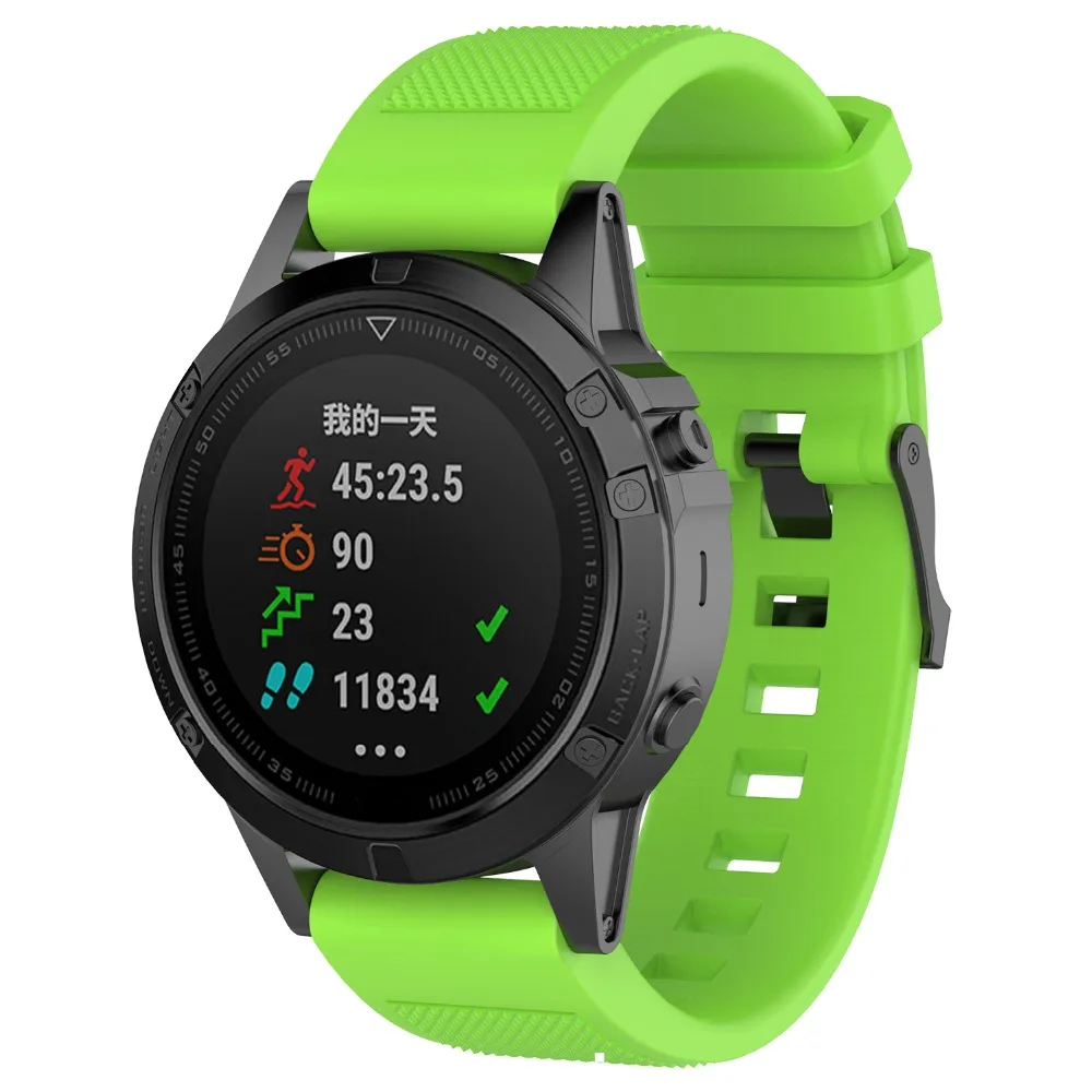 Браслет для часов FIFATA 22 мм с текстурой Garmin Fenix 5 браслет Forerunner935