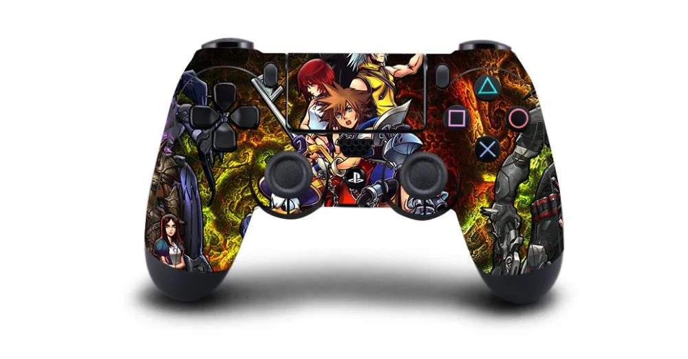 Виниловая наклейка Kingdom Hearts 3 PS4 для Playstation 4 контроллеры Dualshock контроллер