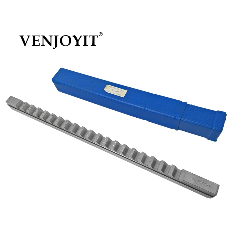 

HSS 5/8 E Push-Type Keyway Broaches Inch Size Cutting Tool for CNC Metalworking