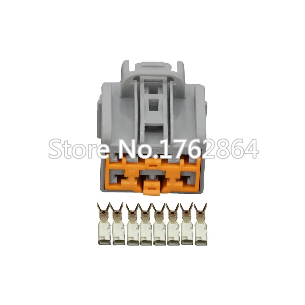 

8 pin automotive plugs with terminal DJ7082A-2.8-21 8P car connector female