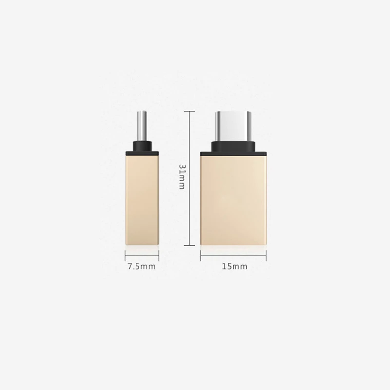Usb type C OTG адаптер конвертер для samsung Macbook к USB 3 0 папа женскому адаптеру