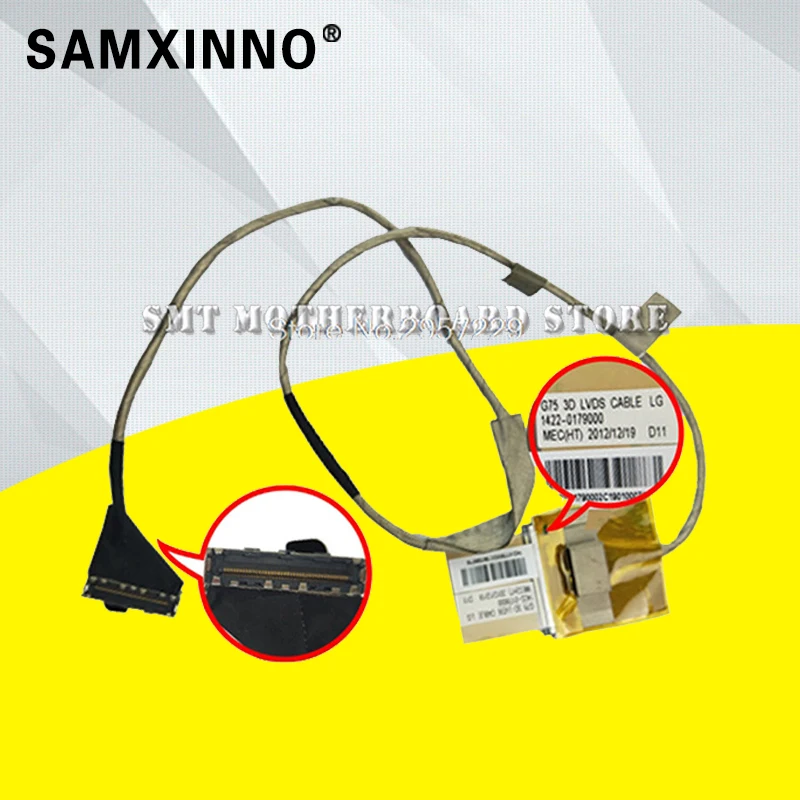 Оригинальный LVDS/LED/LCD видео гибкий кабель для For Asus G750 G750J G750JH G750JM G750JS G750JX G750JW G750JY 3D