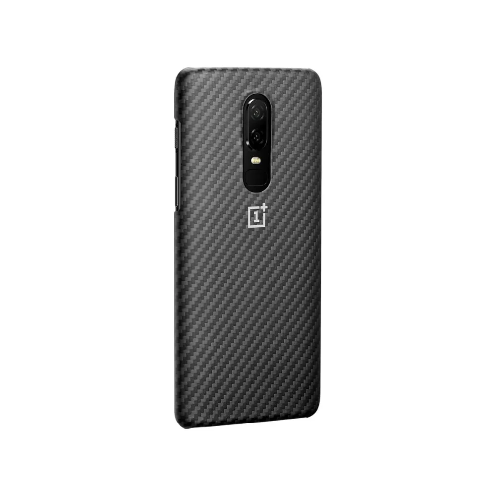 Официальный чехол для OnePlus 6 защитный с песчаником оригинал One Plus из углеродного