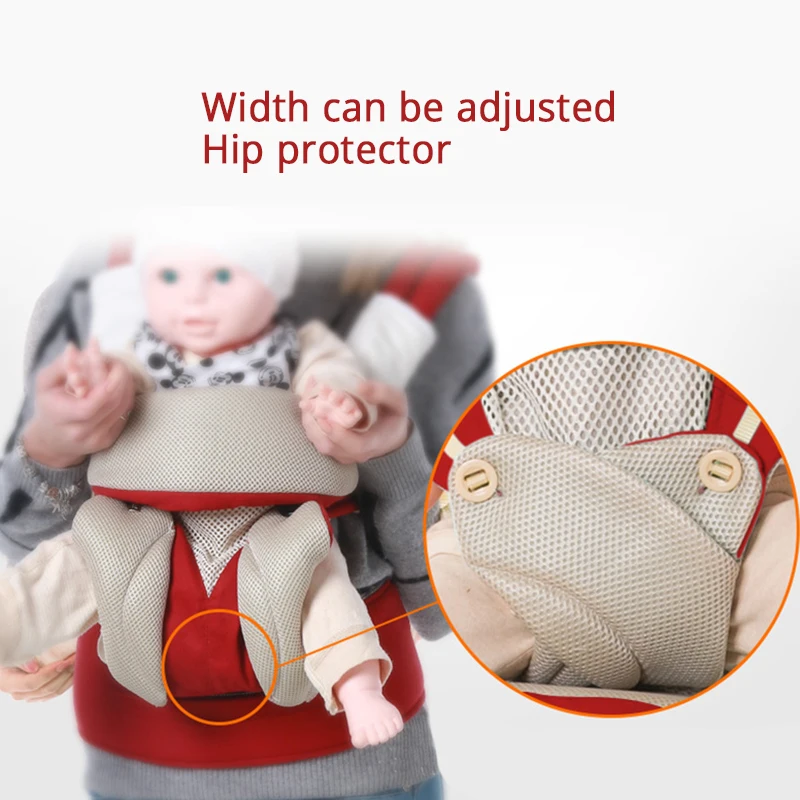 Honeylulu Baby Carrier модная дышащая сетчатая защита для бедер слинг новорожденных