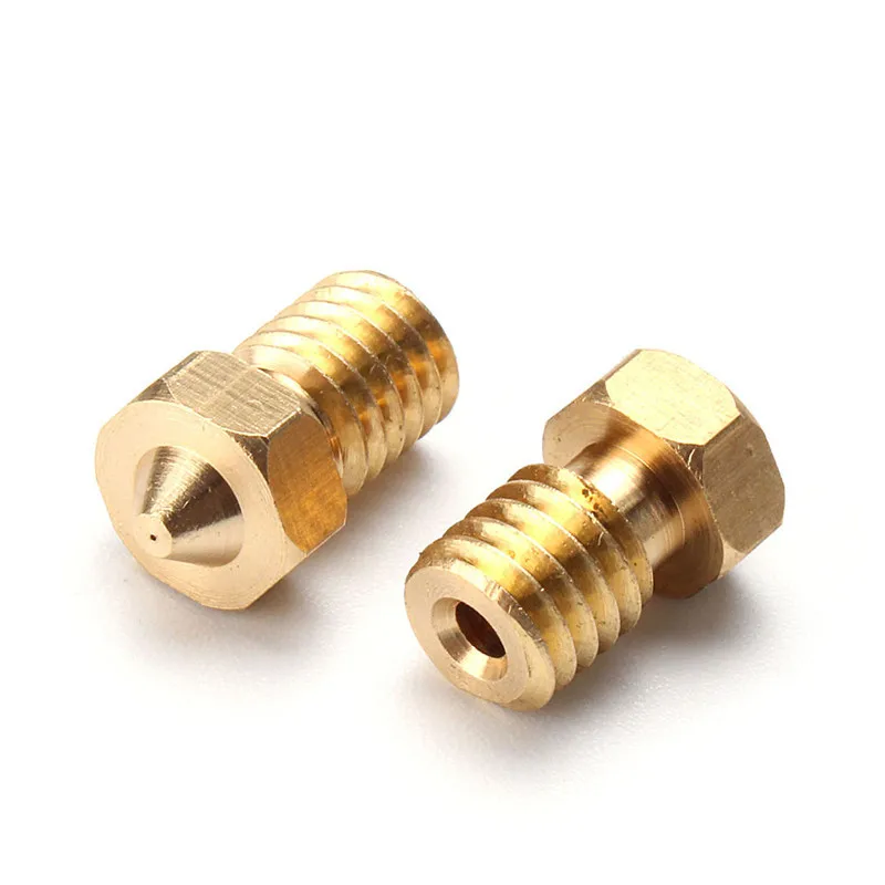 8 шт./лот 3D насадка J-head для нити 1 75 V6 Hotend экструдер Reprap отверстия принтера 0 2 мм 3 4 5 |