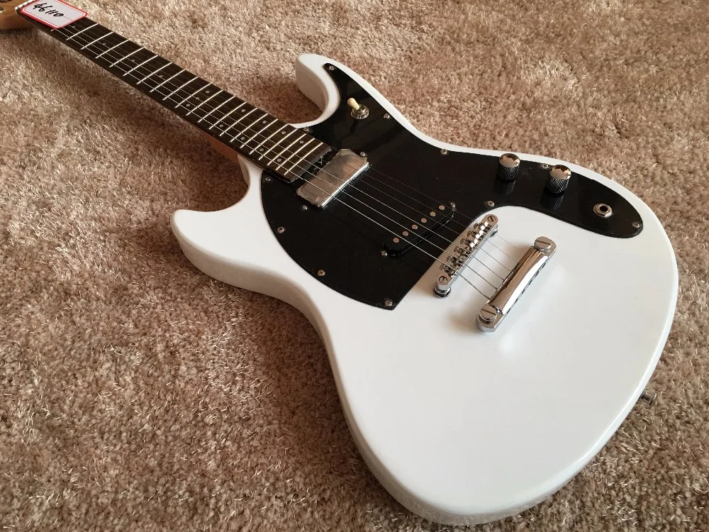 Ventures custom гитары белого цвета Mosrite логотип обратный средства ухода за кожей 6