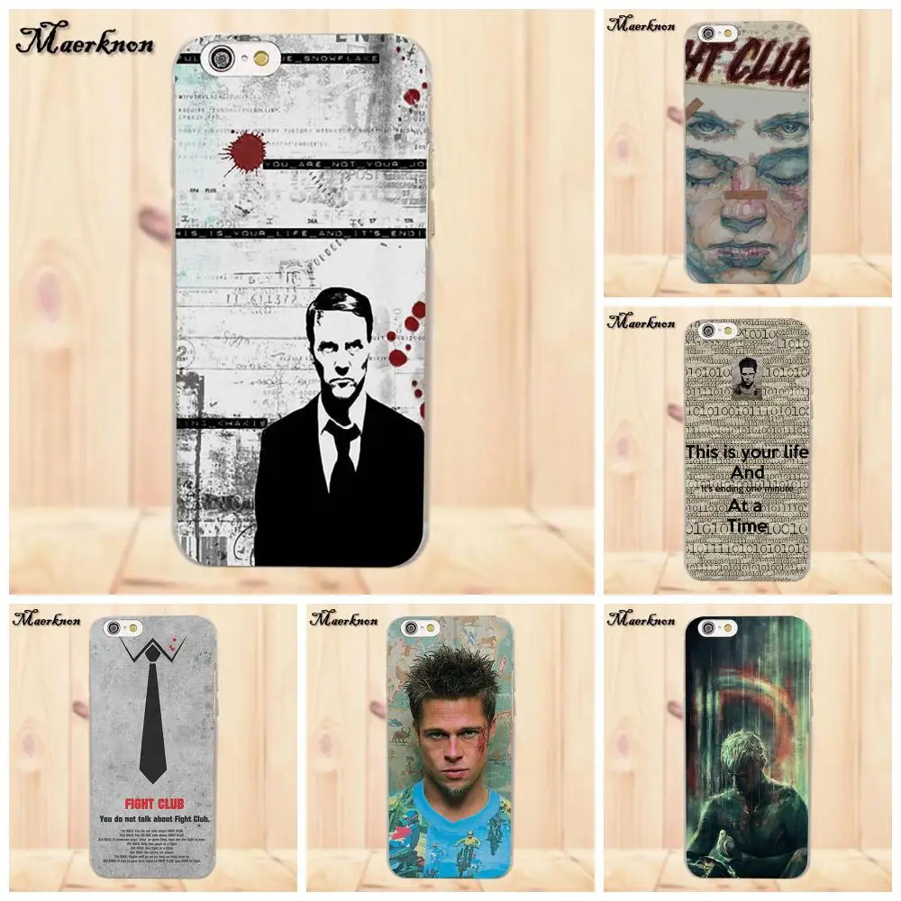 Maerknon Fight Club Brad Pitt Stylish Soft Mobile Shell For Samsung Galaxy A3 A5 A7 J1 J2 J3 J5 J7 2015 2016 2017 | Мобильные