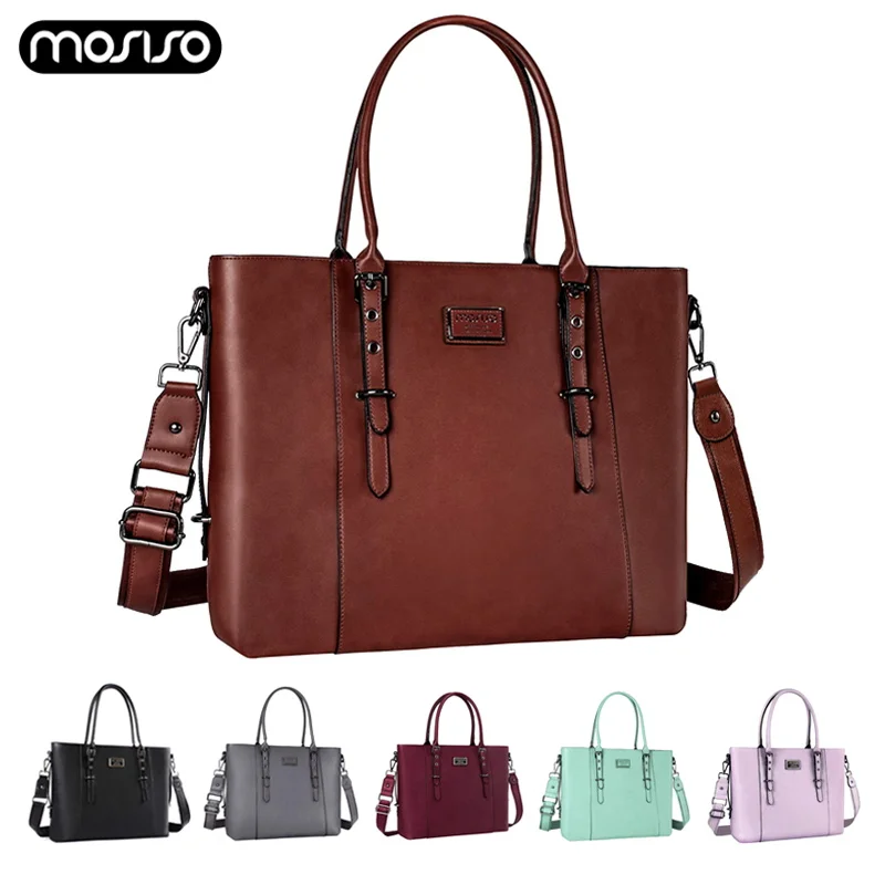 Сумка для ноутбука MOSISO 2019 классическая сумка из ПУ 13 3 14 15 дюймов