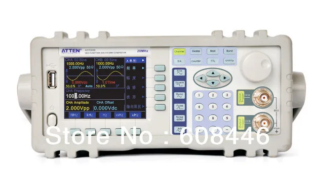 

ATTEN ATF20D+PA DDS FUNCTION GENERATOR 180MSa/s 10bits