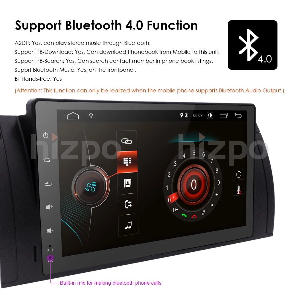 Супер 9 &quotЭкран Android8.1 радио автомобиль BMW E39 E53 X5 с зеркалом ссылка не DVD iNAND 16G Авто