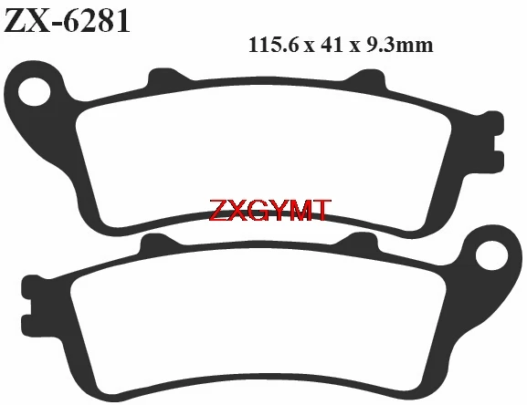 Sinter HH дисковые Тормозные колодки Набор Подходит для HONDA ST 1100 ST1100 A6 ABS TCS CBS 1996 2001