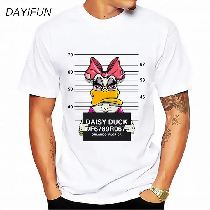 DAYIFUN, мужские футболки с мультипликационным принтом, футболка Гуфи, женские топы, хип-хоп стиль, Повседневная футболка с забавной собачкой и Мышкой, футболка с мультипликационным принтом, homme lovers, CG001 - Цвет: A4