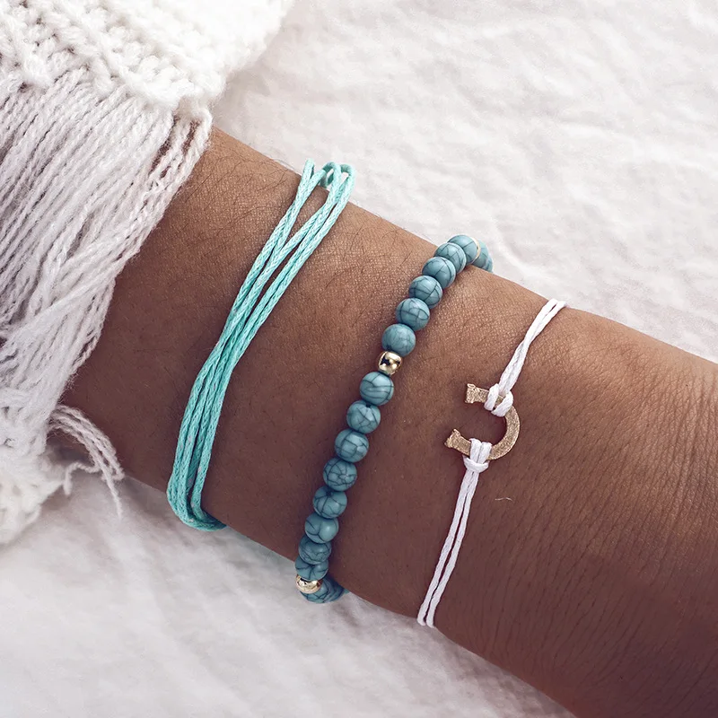 3-6 шт./компл. модный панк Золотая цепочка летательный аппарат лист кристалл