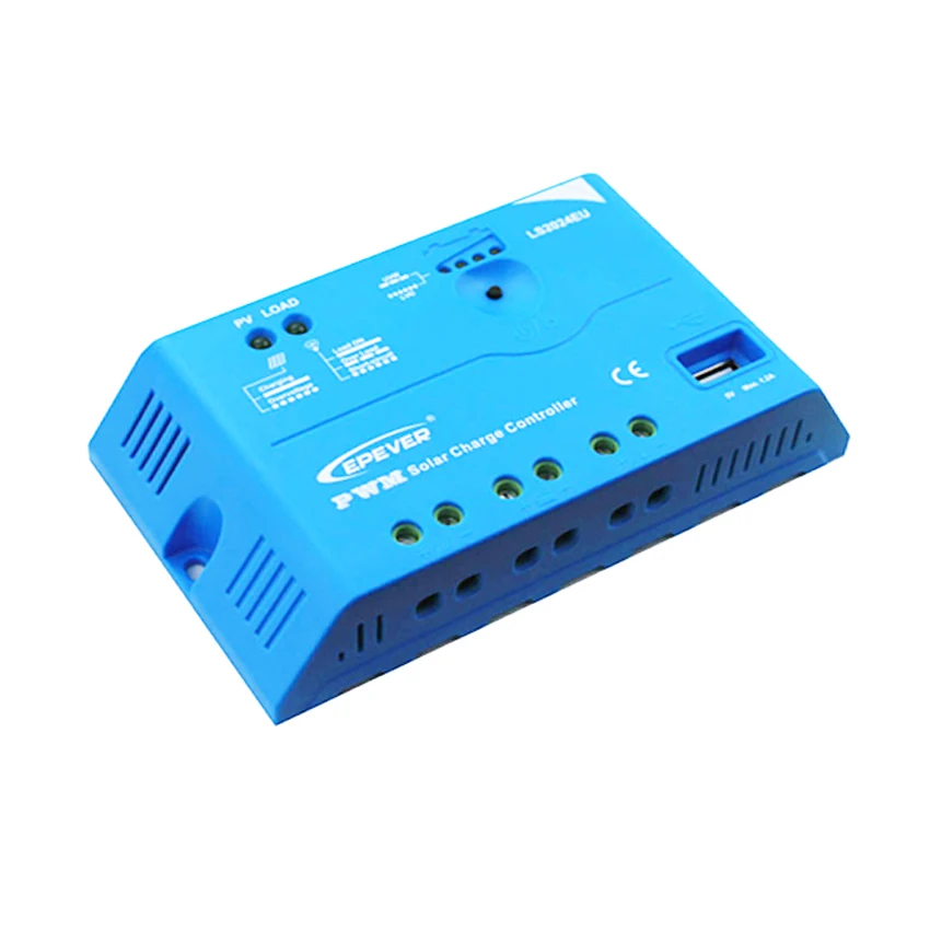 Регулятор заряда солнечной батареи 20A LS2024EU EP EPEVER PWM LandStar с 5 в USB|control bulb|regulator lightcontrol