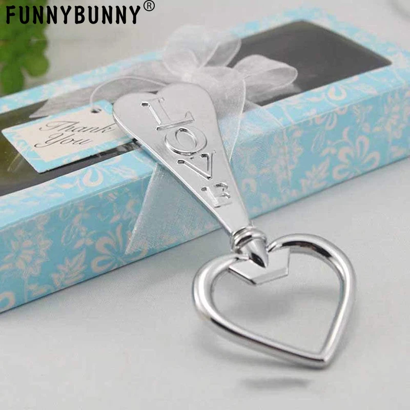 Открывалка для пивных бутылок в форме сердца из нержавеющей стали FUNNYBUNNY с