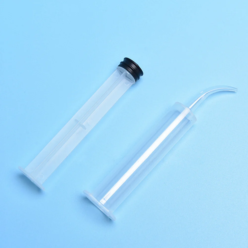 Одноразовый ирригационный шприц с изогнутым наконечником набор инструментов из