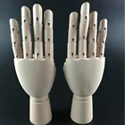 Деревянный манекен Schima, 18 х 3,6 см, праваялевая рука