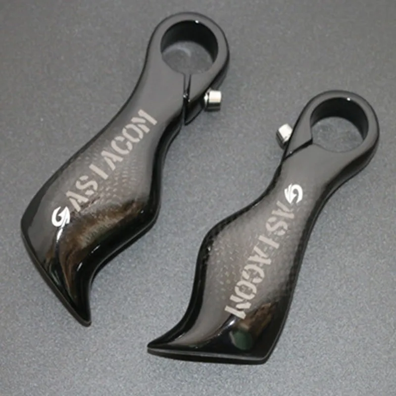 Торцы велосипедные ASIACOM 3K из углеродного волокна маленькие вспомогательные рули