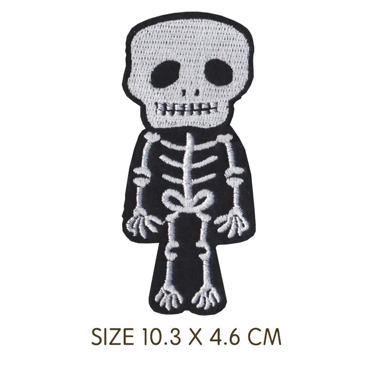 12 Хэллоуин комбинация Тыква Ведьма сова вышитые патч аппликация Милая эмблема на ткани одежды DIY одежда аксессуары значки - Цвет: 12