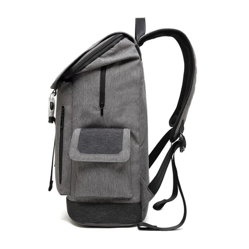 USB Unisex Design Backpack Book Bags for School Casual Rucksack Daypack Oxford Canvas Laptop Fashion Man Backpacks | Багаж и сумки