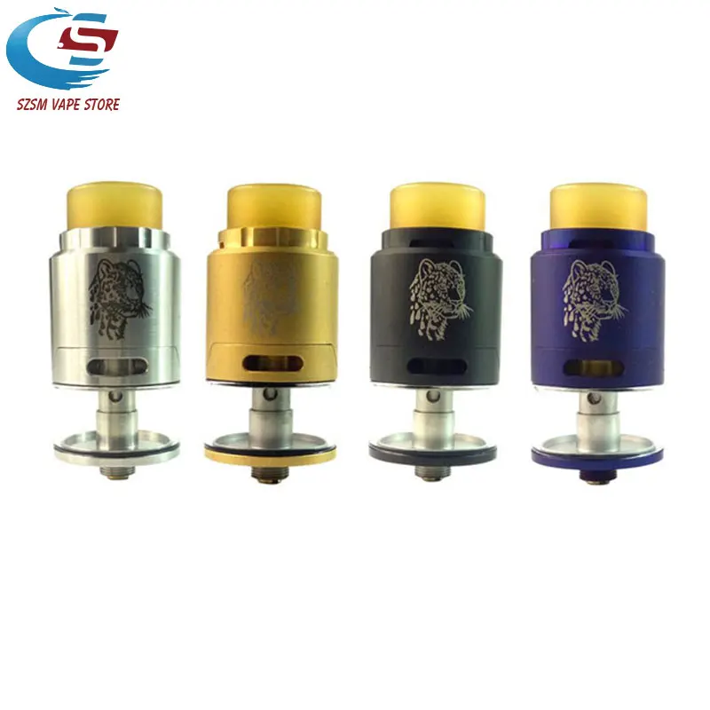 Оригинальный атомайзер 5GVAPE Leopard RDTA электронная сигарета Бак 4 мл диаметр 22 мм