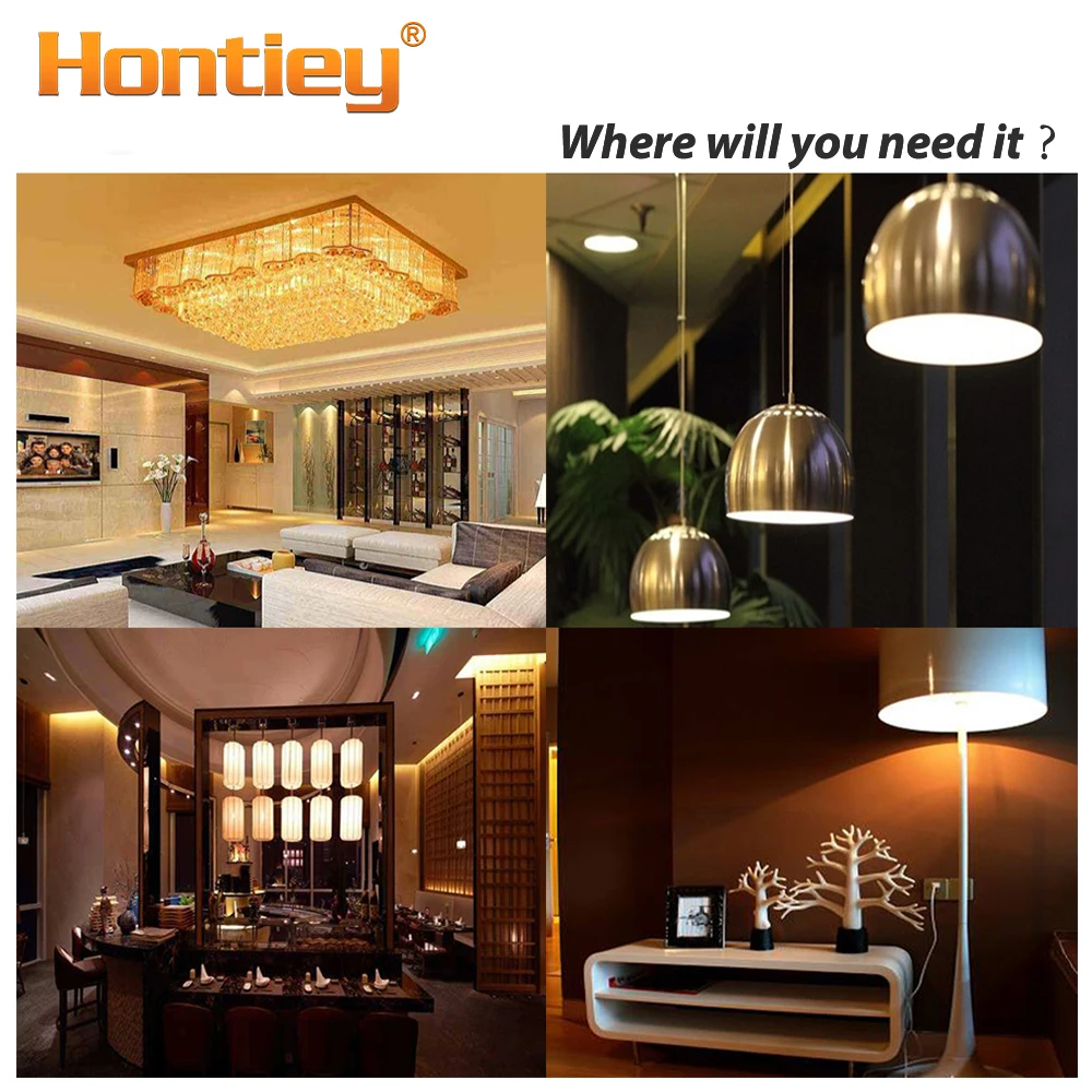 Hontiey E27 светодиодная лампа E14 SMD5736 Светодиодная AC 110 В 220 кукурузная 3 5 Вт 7 9 12 15 20 для