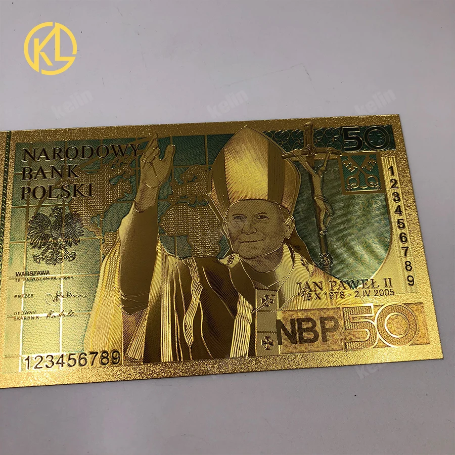 Горячая Распродажа 1 шт. качественные польские банкноты Красочные 50 купюр