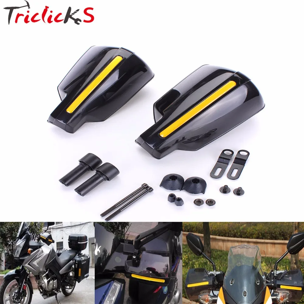 Triclicks 7/8 &quot22 Dirt Bike Скутер ATV Мотоспорт мотоциклетная щетка для рук черный руль