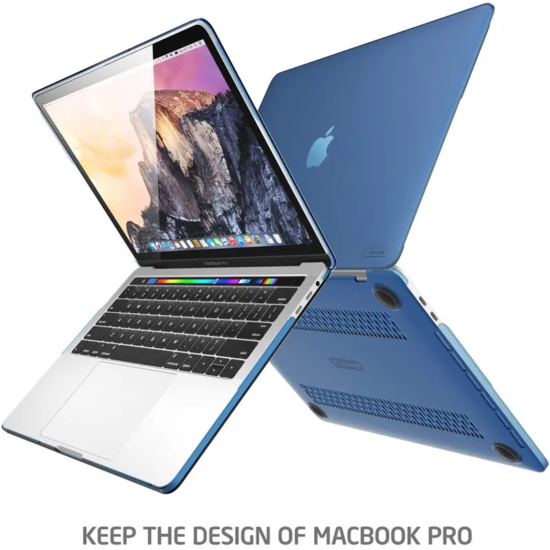 Для MacBook Pro 15 чехол с сенсорной панелью/Touch ID (2019 2018 2017 2016) A1990/A1707 i Blason тонкий жесткий