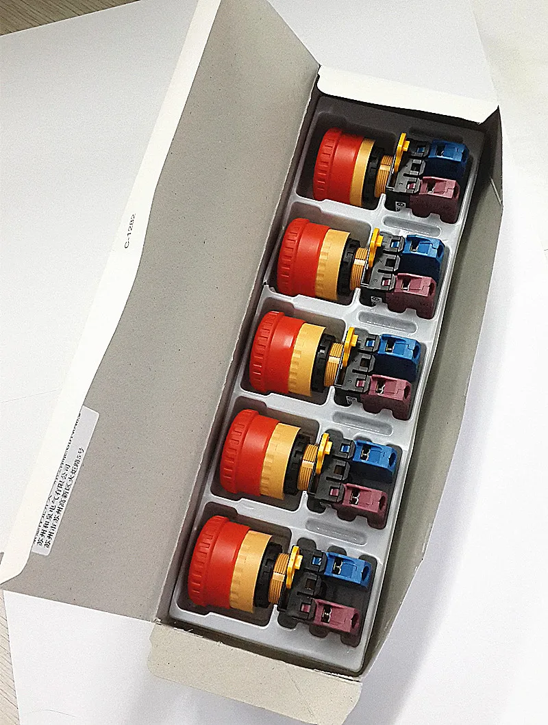 Japan IDEC переключатель кнопки аварийного останова 22mm aperture YW1B-V4E11R YW1B-V4E12R YW1B-V4E21R
