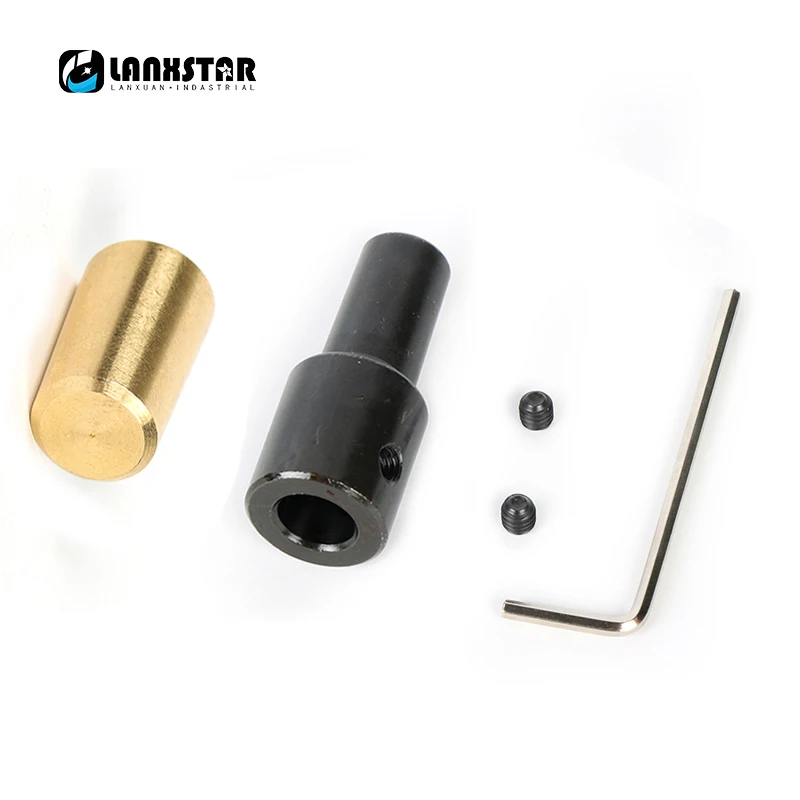 Lanxstar прочный B12 Chuck Соединительная муфта Ёмкость 1 5 ~ 10 мм Мини Diamond Латунь Золото