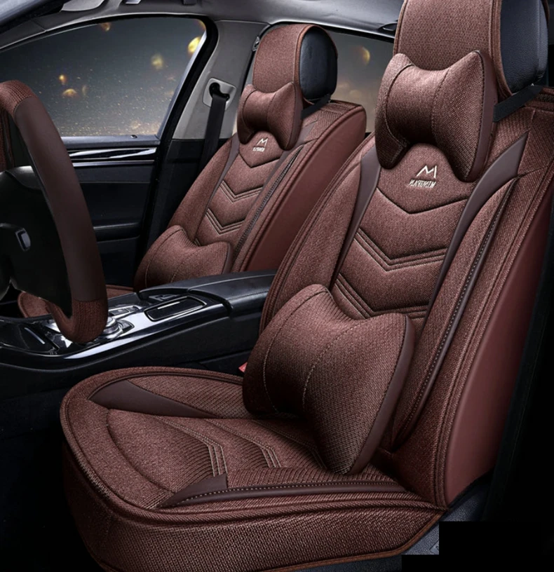 Чехол автокресла для Kia Rio Sorento Magentis Opirus Carens Ceed Rio 3 VQ KCV4 Stinger K900 железным Форте Cadenza K9 Ниро Borreg