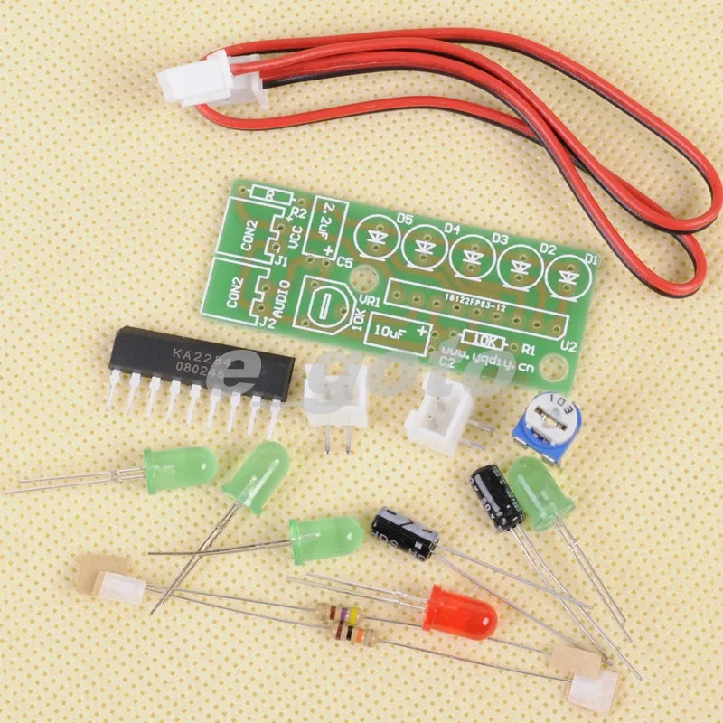 Мини-электронный индикатор уровня аудио комплект измеритель указывая