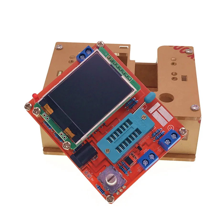 Чехол для TFT GM328 тестер транзисторов диодов LCR ESR meter PWM Square wave|shell|shell case |