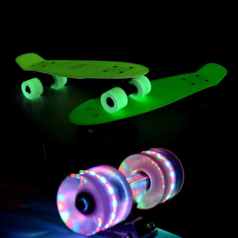 22 &quotpeny board оригинальный полный скейтборд ретро мини длинная доска Круизер