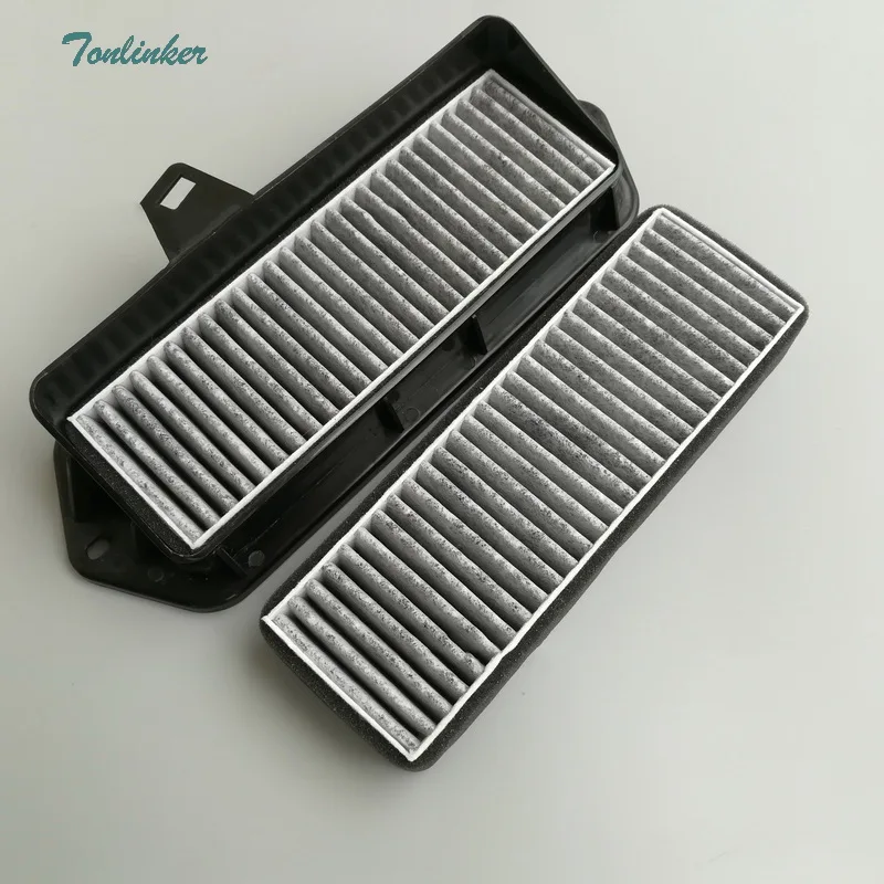Tonlinker 3 отверстия кабина угольный Кондиционер фильтр для Volkswagen New Octavia Golf 7 Audi TT Q3 внешний фильтр