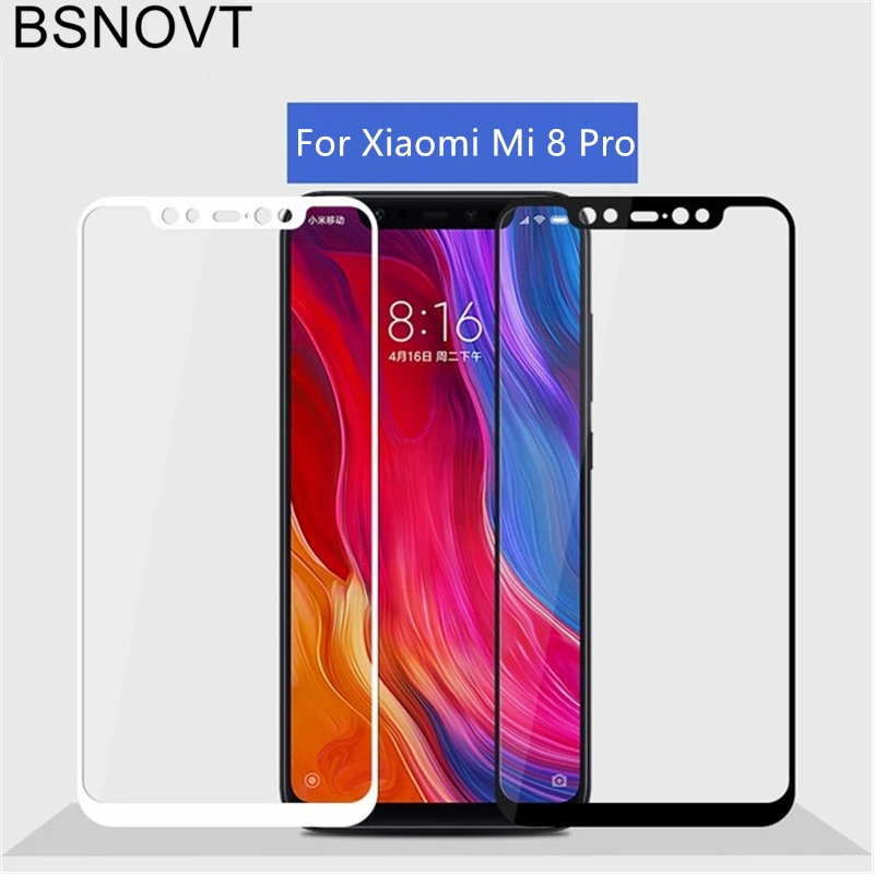 2 шт Защита экрана для Xiaomi Mi 8 Pro стекло закаленное Полное покрытие стеклянная