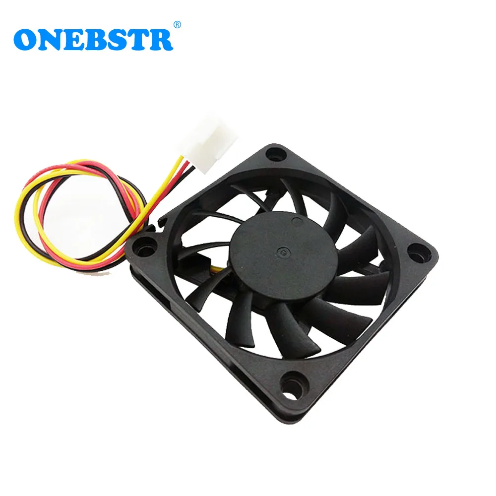 6010 бесщеточный вентилятор DC12V 0.16A 60X60X10mm истинный 3 PIN маленький источник питания 6