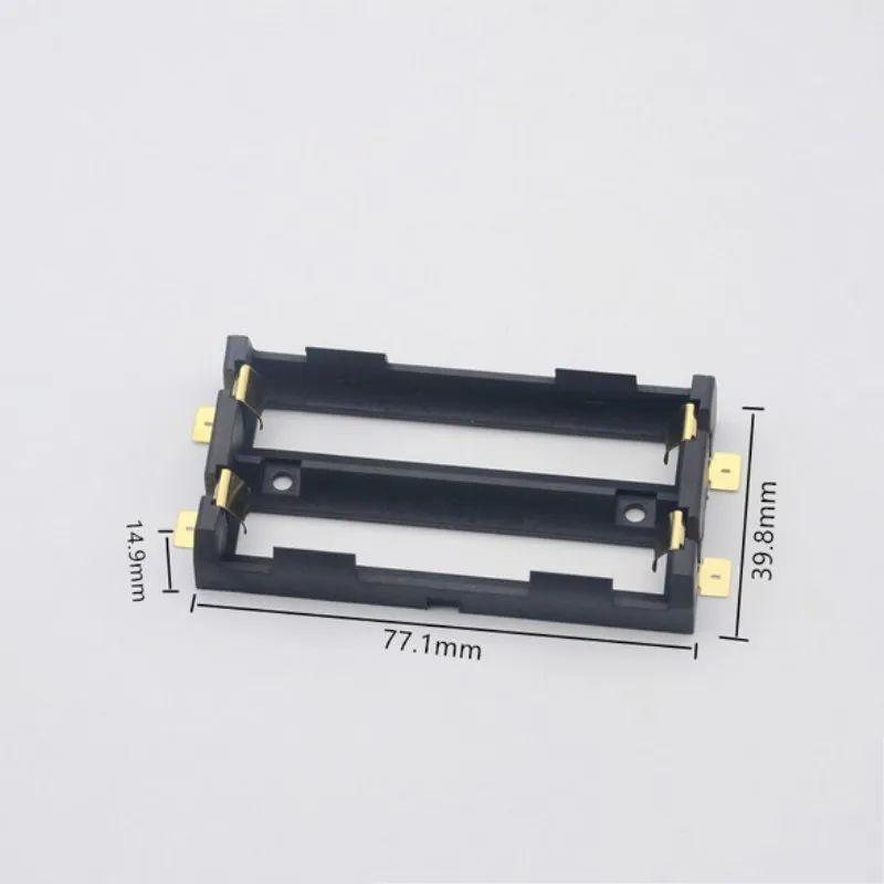 Корпус батареи KEITHNICO 1 шт. 2X18650 SMD SMT бронзовые значки корпус держатель тепла| |