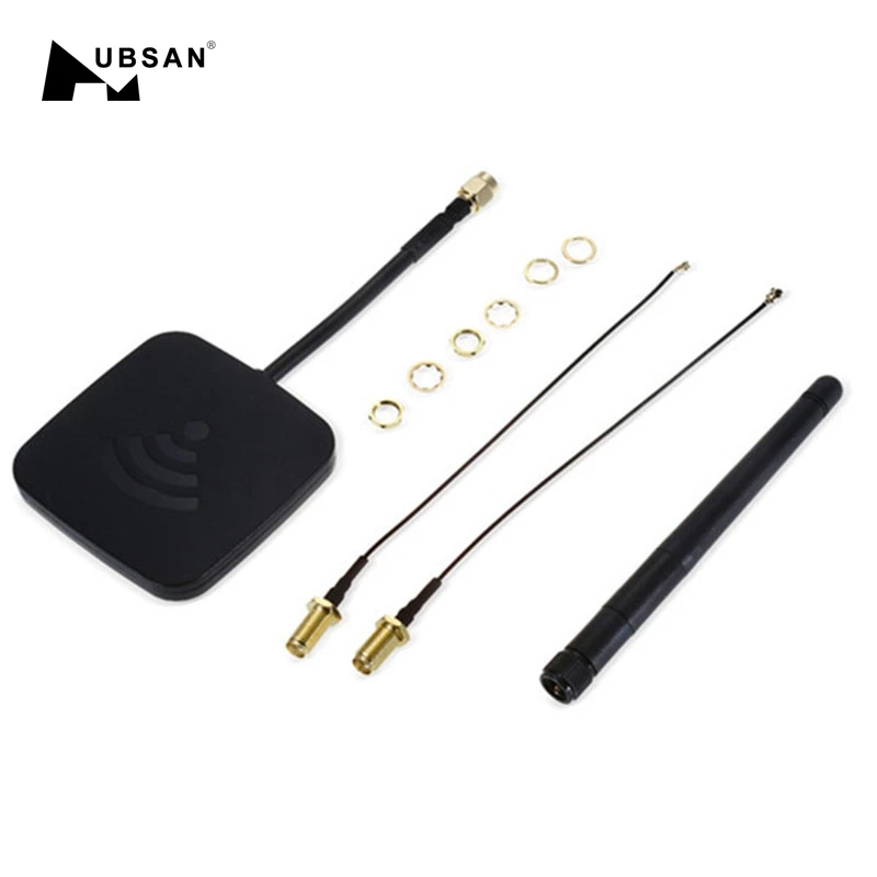 Оригинальная обновленная Hubsan H501S H502S H107D + 5 8 Ghz 14dBi панельная антенна 2 4 GHz 3dBi для