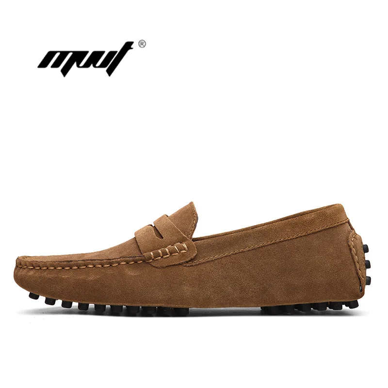 Fashion Summer Style Soft Moccasins Men Loafers High Quality Brand Genuine Leather Shoes Men's Flats Gommino Driving | Обувь