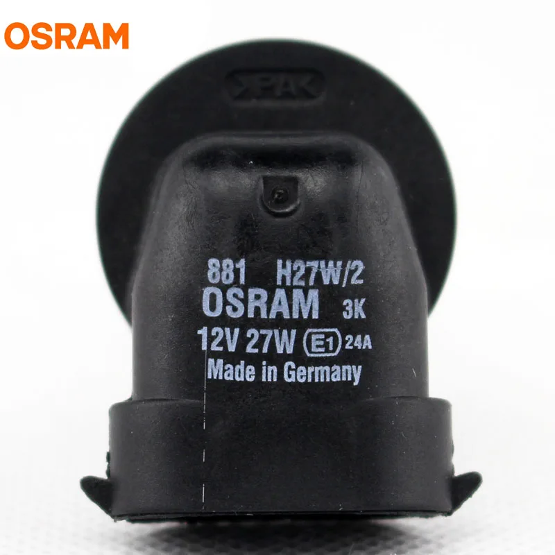Галогенные Оригинальные противотуманные фары OSRAM 881 H27/2 Вт 12 В 27 3200K PGJ13