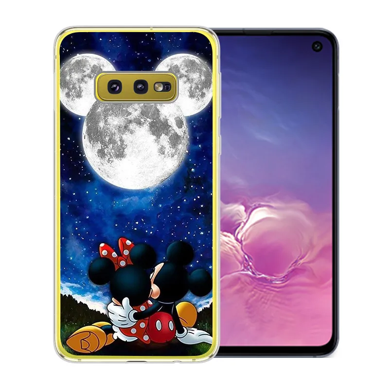 1273 Мультипликационный Ститч marvel для samsung Galaxy S6 S7 Edge S8 S9 S10 Plus Lite Note 8 9 чехол для телефона мягкий чехол Coque Etui Funda Capinha - Цвет: 1273