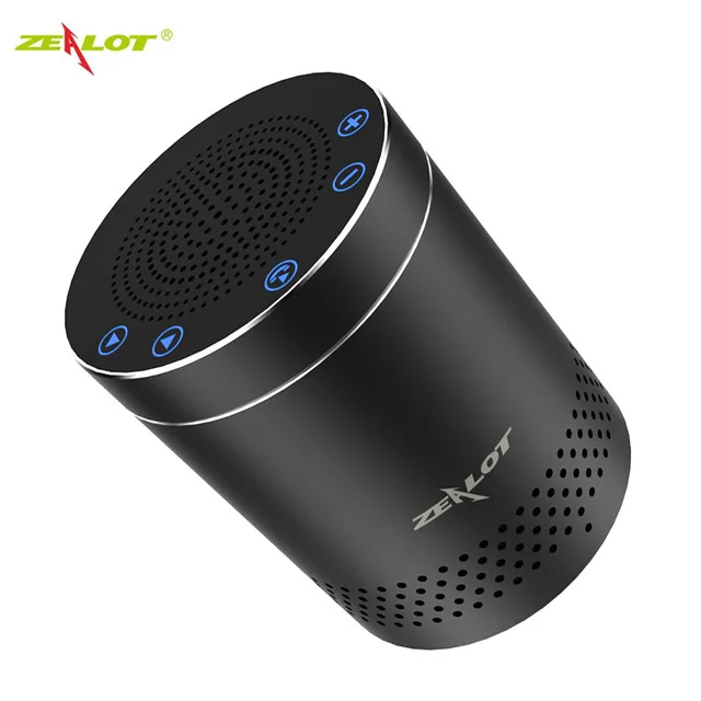 ZEALOT S15 алюминиевый стерео Bluetooth динамик Колонка сенсорное управление