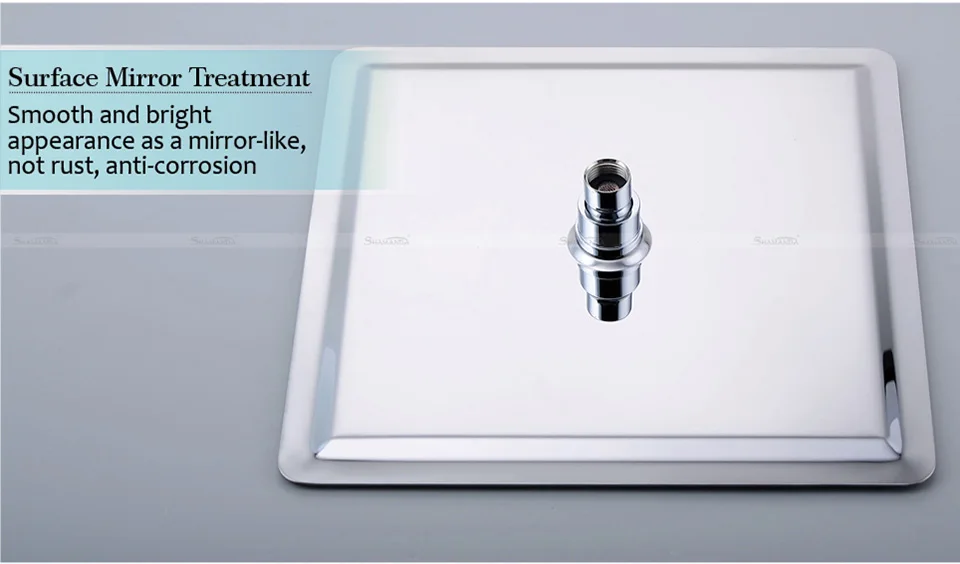Ванная комната горячей и холодной воды в настенный набор для душа скрытого встраиваемая коробка смеситель клапан с 8/10/12 дюймов тропический душ Насадки для душа