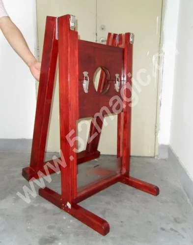 Французские гильотинные большие фокусы сценическая магия иллюзия веселье