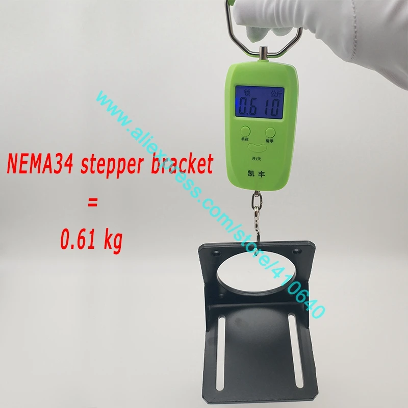 Прочный кронштейн для NEMA 34 Шаговый двигатель винт Бесплатная Универсальный Применение 85 или 86 мм Рамка